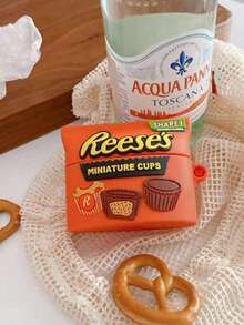 Husă clasică pentru căști Bluetooth cu unt de arahide și ciocolată