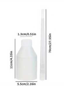 1pc Portable Waterproof Umbrella Cover - Telescopic Straight Rod Design, Transparent Plastic, With Non-Slip Handle And Safety Strap, Fits Various Umbrellas, Ideal For Rainy Days And Travel