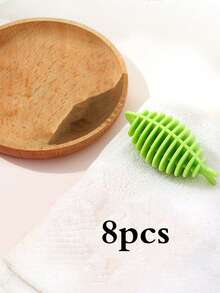 Reusable Clothes Fuzz Remover, Silicone Fish-Shaped Lint Collector, Pet Hair Remover For Clothes, Blankets, Towels, Efficient Washing Machine Lint Collector, Cat/Dog Hair Remover, Household Laundry Tool, Easy To Remove Fabric Lint, Laundry Room Essential, Cleaning Supplies, Washing Machine, Lint Collector, Pet Hair Collector, Reusable Pet Hair Remover, Clothing Cleaning Tool, Laundry Accessory For Cleaner Clothes - Multicolor - View 19