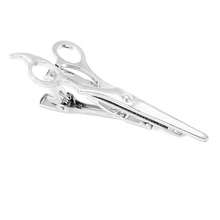 1个个性化朋克风武器造型领带夹，简约优雅，男士日常佩戴的理想之选 - 銀色 - 查看 9