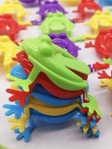 Đồ chơi ếch nhảy (20/40 con), đồ chơi mini bằng nhựa trong suốt giúp luyện tập vận động ngón tay, thích hợp làm quà tặng sinh nhật và quà nhỏ, mang tính giáo dục và giải trí, giúp luyện tập đếm, phát triển kỹ năng toán học, đồ chơi trẻ em, quà Giáng sinh, đồ chơi, trò chơi sinh nhật, trò chơi nhảy cho trẻ em, trò chơi giáo dục, quà tặng cho bé trai, đồ chơi cho bé gái. - Nhiều màu - Xem 5