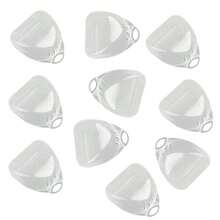 1/5/10个装牙齿保护套，适用于运动、拳击、跆拳道等运动，全新牙齿保护盒，适合户外运动、拳击、格斗、武术等。本产品不包含牙齿保护套。 - 彩色 - 查看 8