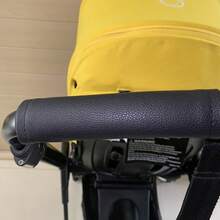 6.69英寸*4.13英寸 Bugaboo Bee 婴儿推车把手套，PU皮革保护套替换配件 - 黑色 - 查看 12