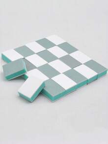 5件套指甲抛光块，指甲锉海绵，双面美甲工具，UV凝胶抛光器迷你抛光护理沙龙足部护理手部护理