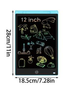 3 Sizes! 12/10/8.5 Inch Kids LCD Writing Tablet - Stylus Pen + Erasable Screen, Educational Toy, Birthday/Holiday Gift - Multicolor - View 16