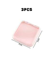 透明美甲收纳盒，美甲贴纸收纳盒，带按扣的美甲包装盒，珠宝化妆品收纳盒，塑料假指甲展示盒，美甲工具收纳盒，DIY串珠收纳盒，塑料收纳盒，透明塑料桌面收纳盒，小型长方形收纳盒，适用于家庭、美甲沙龙、化妆品、钻石画、美甲、电子元件、桌面收纳、旅行收纳，女士礼物，圣诞礼物，创意女士礼物，房间装饰 - 彩色 - 查看 20