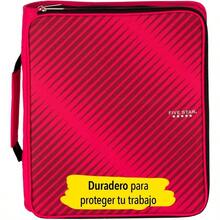YQQ Five Star Carpeta con Cierre de 2" 380 hojas y Expandible hasta 880 hojas. Rojo. 725381234 - COLORROJO - Ver 2