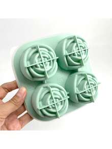1 khuôn làm xà phòng, khuôn silicon hình hoa hồng, thích hợp để làm xà phòng, nến hình hoa hồng tinh tế, v.v., khuôn có thể tái sử dụng, là món quà hoàn hảo cho những người yêu thích đồ thủ công. - Nhiều màu - Xem 7
