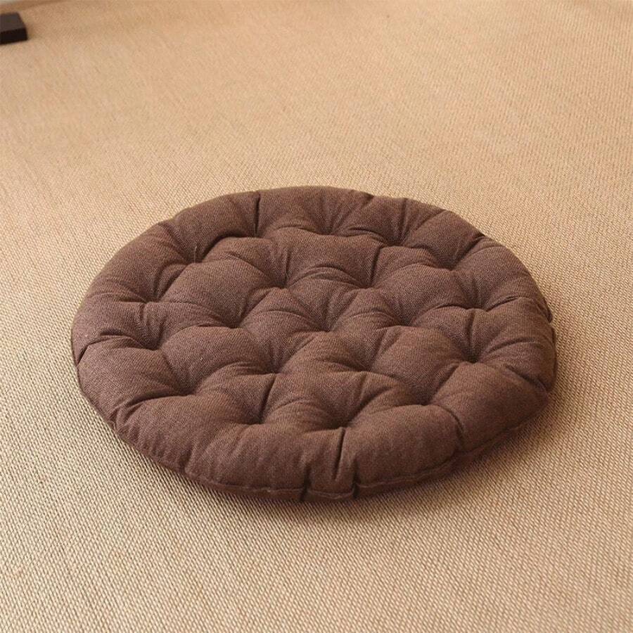 Chair Pads - Brown In Color. - View 1