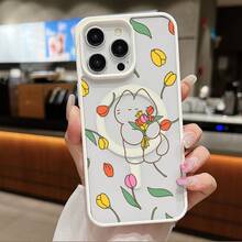 Funda Magnética para Teléfono Compatible con iPhone 17 Air/16/15/14/13/12/11 Pro, Pro Max, Plus, X/XS/XS Max, Compatible con Samsung Galaxy S22/S23FE/S24FE Plus, Ultra, Marco de TPU + Marco de Lente Independiente, Anillo Magnético Incorporado Adsorción Instantánea MagSafe, Serie de Colores Macaron, Combinaciones de Múltiples Colores - Blanco - Ver 5