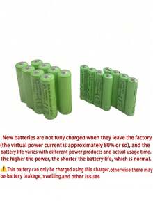 2000mAh AAA/AA 可充电电池，带 USB 充电器、短路保护、高容量及配件