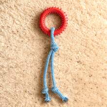 Durable Dog Chew Toy, Suitable For Chewing Dogs, Anxiety Relief Rope Toy | Interactive Training Toy For Large, Medium And Small Dogs, Durable Pet Tug Of War Toy, Single Pack Pet Dog Pulling Toy, Interactive Chew Toy For Small And Medium Dogs - Multicolor - View 8