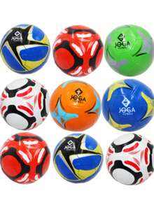 Balon varios colores, corte octagonal, costurado a maquina para mantener la forma y calidad durante el rebote,  Balones Al Azar talla 26, Balón de Fútbol Soccer #5, - Multicolor - Ver 4
