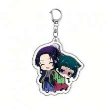 1 Acrylic Anime Character Keychain, Cute Kawaii Keychain, Keychain, Ring Bag Backpack Accessories Cosplay Costume Accessories Fan Gift, Anime Enthusiast Gift, Thanksgiving, Birthday Gift, Remove Film Before Use - 款式 6 - 查看 4