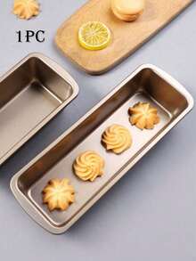 3pcs/2pcs/1pc Non-Stick Rectangular Cake Mold, Non-Stick Coating, Easy Release, Ideal For Cheesecake And Desserts - Durable Carbon Steel, Oven & Dishwasher - Multicolor - View 9