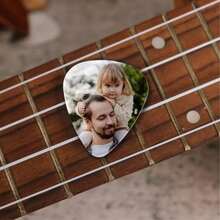 [Custom] Customized Guitar Pick With Unique Pattern, Guitar Accessory, Ideal Gift For Guitar Players, Christmas & Halloween Holiday Gift - Multicolor - View 5