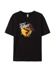 Camiseta de algodón de gran tamaño para - Blanco - Ver 1