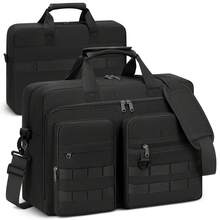 NEWHEY 15.6/17.3 Inch Men's Professional Messenger Bag, Waterproof Polyester Laptop Bag, Business Computer Bag - Multicolor - View 9