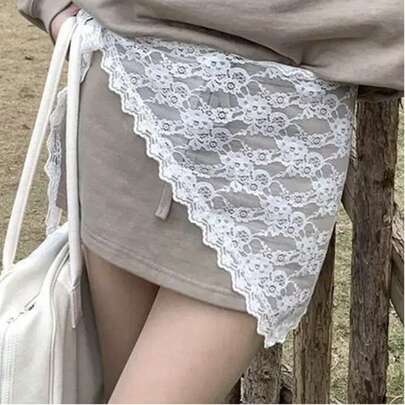 1 st. spetskantad sarong pareo omlottkjol, strandkjol för sommaren