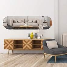 4PCS Frameless Full Body Mirrors 30 X 30cm Acrylic Large Wall-Mounted Home Gym Mirrors With Wiping Rag - As Pic - View 7