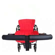 6.69英寸*4.13英寸 Bugaboo Bee 婴儿推车把手套，PU皮革保护套替换配件 - 黑色 - 查看 7