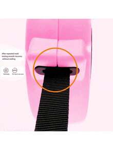 1pc LED Light Outdoor Retractable Dog Leash, Suitable For Dogs Up To 35KG - Multicolor - View 3