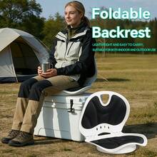 1pc Portable Folding Stool,Outdoor Folding Chair,360° Rotatable Collapsible Travel Picnic Camping Fishing Seat, Chair Space Saving Folding Seats,Lightweight Sturdy Adjustable Stool With Backrest,Ergonomic Chair,Easy Carry & Storage,Lightweight, Foldable, 360° Rotatable Design