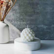 1支手工香氛蜡烛，大豆蜡材质，散发迷人香气，简约美学装饰，家居香薰蜡烛，卧室装饰，婚礼中心摆件，生日礼物，情人节礼物。家居装饰，房间装饰，送给他的/她的礼物 - 彩色 - 查看 12