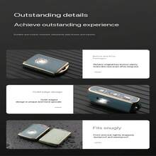 适用于沃尔沃 S60 S90 XC40 XC60 XC90 V90 T5 T6 T8 的耐用 TPU 汽车钥匙遥控器保护套（单件装） - 遥控钥匙保护套，汽车配件