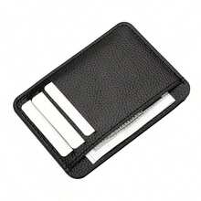 Portfel damski z PU z zapinaną na zamek portmonetką, mini kieszonką na klucze, uchwytem na karty z wieloma przegródkami, etui na karty kredytowe, 1 kieszenią na zamek z 5 przegródkami na karty, portfelem na karty o szerszym designie - Wielokolorowe - Zobacz 8