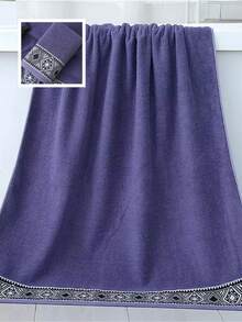 1条浴巾，波西米亚风格，简约时尚，浴室毛巾。超柔软、吸水性强、亲肤，适用于浴室、健身房、酒店、度假海滩等场所，是日常必备，也是送给家人、旅行、情人节、母亲节、返校季的完美礼物，适用于美容院、家庭浴室、淋浴、沐浴等场合，是美容院、酒店、运动、家居用品的理想之选，也是护肤浴巾的理想选择。