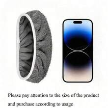 8-Piece Set Of Green, White, And Gray Flat Floor Small Mop Cloth, Light And Thin Mop Replacement Pad, , High Water Absorption, Suitable For Both Dry And Wet Cleaning Methods, Durable,Very Suitable For Home Cleaning - Xám - Xem 6