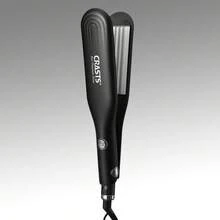 CRASTS 玉米须夹板垫 发根顶部烫发夹 蓬松造型神器，烫发顶部扁平玉米烫发器，大号板 脸部内侧蓬松羊毛卷发，小卷发，黑色 - 黑色 - 查看 13