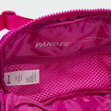 Rionera con cierre bidireccional de nailon para todas partes para mujeres, bolsas de cintura repelentes al agua, bolsas cruzadas con correa ajustable. Prpura uva, 5u201D X 2u201D X 5u201D - Púrpura uva - Ver 8