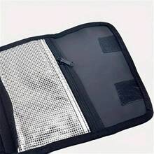 Portable Fishing Lure Multi - layer Storage Bag with, 6 Plastic Sleeves, Waterproof Soft Bait Binder Rigs, Hooks, Sinkers Storage green - Verde - Ver 9