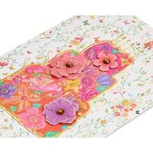 Papyrus Birthday Card for Her (Fashion Feather Heels)(Pastel de cumpleaños floral.) - Multicolor - Ver 5