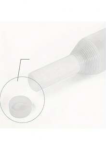 1pc Portable Waterproof Umbrella Cover - Telescopic Straight Rod Design, Transparent Plastic, With Non-Slip Handle And Safety Strap, Fits Various Umbrellas, Ideal For Rainy Days And Travel