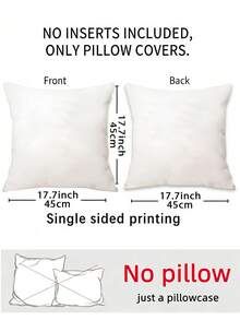 1pc/4pcs 17.7*17.7 Inch/45x45cm Spring Easter Sofa Throw Pillow Cover, High Definition Polyester Easter Printed Cushion Cover, Easter Hello, Rabbit And Egg Pattern, Home Living Room Decor, Bedroom Decor, Sofa Decor (Pillow Insert Not Included) - Multicolor - View 3