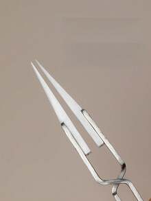 1个亚克力UV凝胶贴片雕塑镊子夹取器美甲多功能指甲钳工具