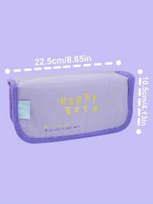 1 Stück großer Klapptop Stifteetui, geeignet für Büro, Schule, Jugendliche, Mädchen, Frauen, neue süße Stiftetasche, minimalistischer Anti-Verschmutzungs Stiftkasten, Rückkehr zur Schule, Lernbedarf, Stiftetasche, Rucksack