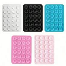 3 件硅胶吸盘手机支架,适用于所有手机型号的硅胶手机支架,易于安装,无需电池,3 件硅胶手机支架,送给朋友的礼物/理想的节日礼物,万圣节礼物兼容 、Android 手机,生日、家人、朋友的礼物手机配件 - 彩色 - 查看 44