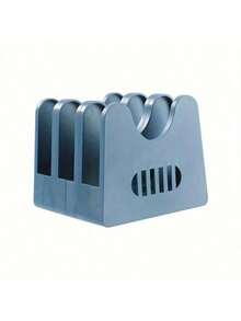 1 pieza Organizador de cocina multifuncional - Soporte para cucharas y utensilios de ABS resistente a la oxidación con bandeja de drenaje, estante para almacenar tapas de ollas - Multicolor - Ver 9