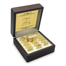 zxr Genérico Arras de Boda Matrimoniales Personalizables Con Baño de Oro de 24k Centenario125 - AIRE - Ver 2