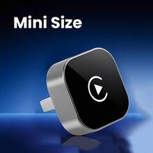 2-In-1 Wireless CarPlay And Android Auto Adapter, Plug And Play CarPlay Dongle Converter, Rapid Auto Connection, No Delay, Compact Design, Compatible With IOS And Android Devices, With USB/USB-C Port, Supports Wireless Android Auto, Upgrade Car Audio, Modern Automotive Accessory, Provides High-Quality Audio, Battery-Free - Black - View 10