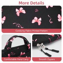 DANYCASE Laptop Sleeve Bag, Compatible With Apple Laptops, Fits 13.3/14/15/15.6 Inch Laptops, Portable Laptop Carrying Case