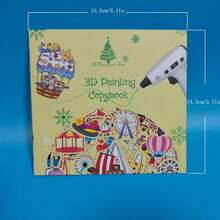 3D Printing Pen Tracing Drawing Book, Suitable As Children's Gift - Multicolor - View 2