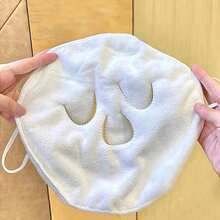 1pcs Reusable Thermal Warm/Cool Facial Mask Face Towel Home Bathroom Decor Fall Decor Back To School For Beauty Salon Home Bathroom - Nhiều màu - Xem 3