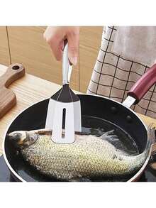 Stainless Steel Spatula Tongs, Multifunctional Steak Barbecue Utensils, Fish Spatula, Bread Tongs, Kitchen Tools, Food Flipping Steak Tongs, Outdoor Picnic Pancake Spatula, Pancake Spatula, Pizza Steak Tongs, Grilling & Cooking Tools