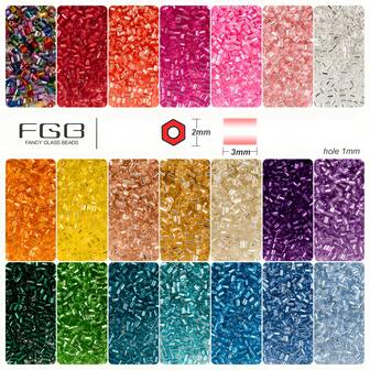 30 กรัม/1800 ชิ้น ลูกปัดหลอดหกเหลี่ยมแก้วญี่ปุ่น 2x3 มม., ลูกปัดแก้วซับเงิน, ลูกปัดข้าวหลอด, ลูกปัดงานฝีมือขนาดเล็ก, การทำเครื่องประดับ, สร้อยข้อมือ DIY, สร้อยคอ, เครื่องประดับ, โซ่เอว, ต่างหู, งานฝีมือ DIY