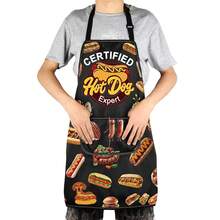JNIAP Hot Dog Apron With Pockets Hot Dogs Lover Gifts Hot Dogs Chef Apron Fast Food Apron Hot Dog Maker Aprons,HotDogYellowExpert - 熱狗黃專家 - 查看 6